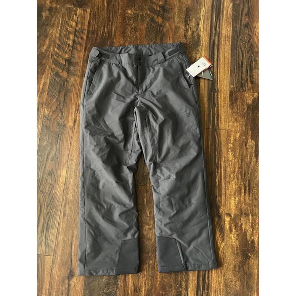 NEW Spyder Men’s Traction Insulated Ski Snowboard Pants Ebony SZ XLarge